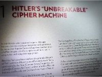 Hitlers unbreakable cypher machine.