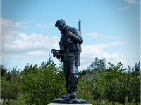 The Durham Light Infantry Memorial.