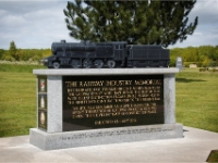 The Railway Industry Memorial.